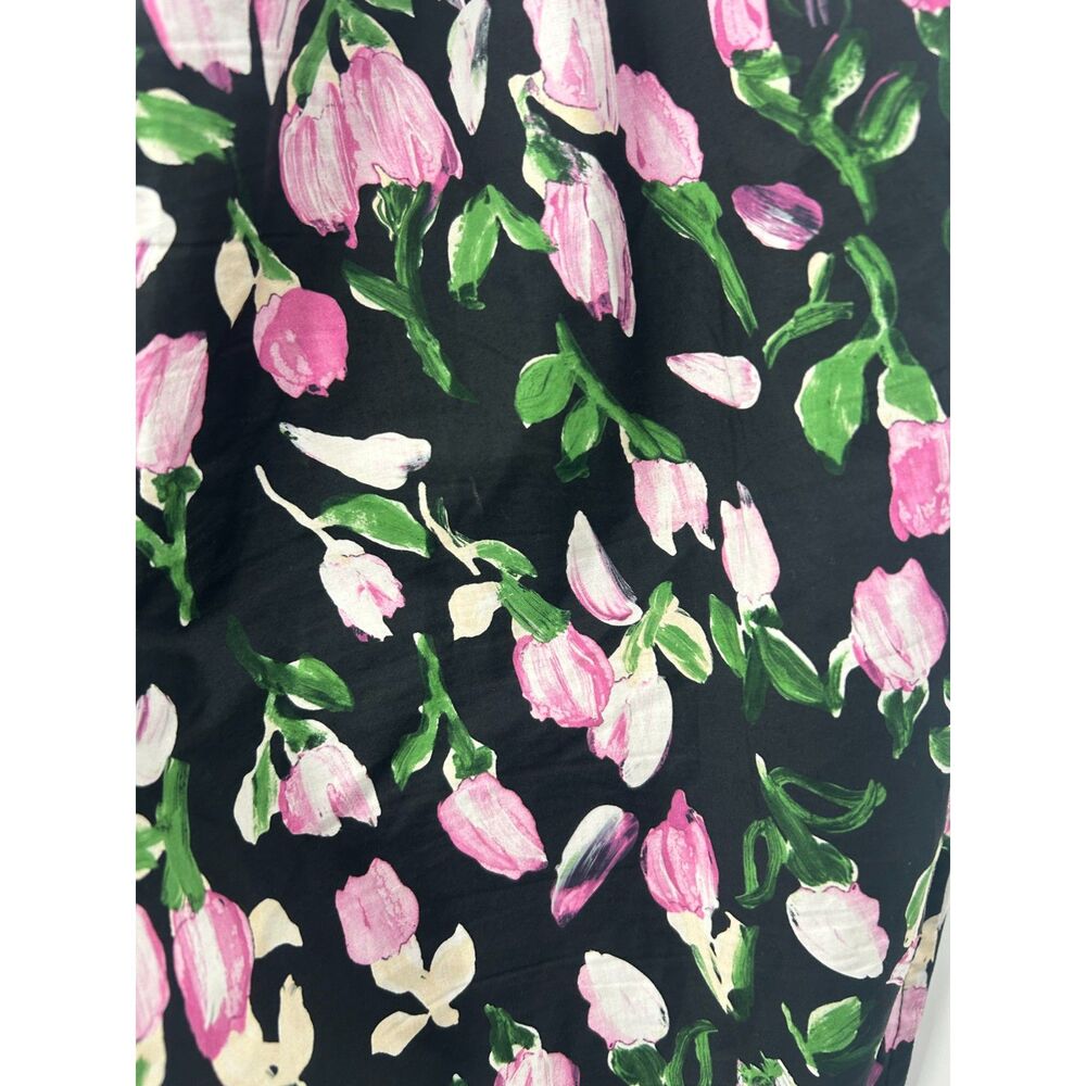 Marni Floral Print Bootcut Leg Pull On Pants Women's Size 46 XL Made in Italy - Picture 4 of 7